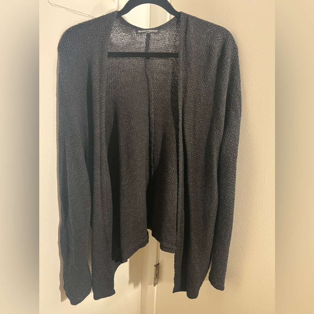 Brandy Melville black wool cardigan - one size